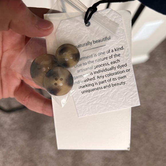 Bagatelle Midnight Blue Trench Coat - Picture 7 of 10